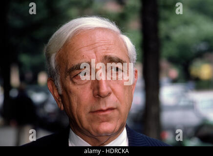 Washington, DC., USA, June, 1987 Portrait of Senator Frank Lautenberg Democrat of New Jersey.  Credit: Mark Reinstein Stock Photo