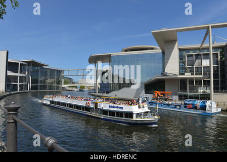 Marie-Elisabeth-Lueders-Haus, Spreeufer, Mitte, Berlin, Deutschland Stock Photo