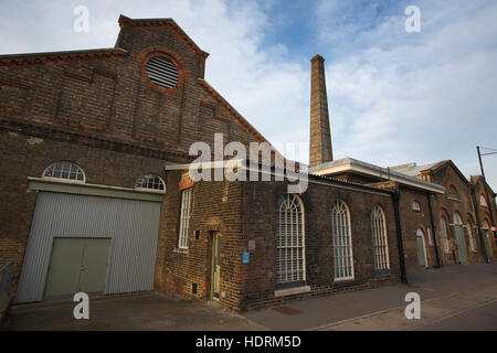 Chatham Historic Dockyard, maritime museum on the site of the former royal naval dockyard at Chatham in Kent, South East England Stock Photo