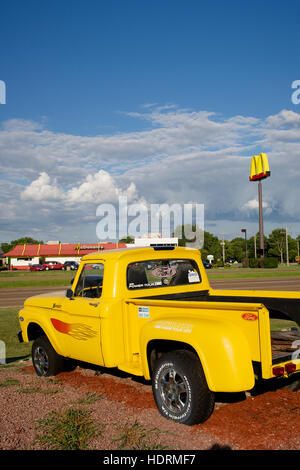 Route 66 Hotel, Springfield, Sangamon County, Illinois, USA Stock Photo