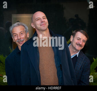 Roma, Italy. 13th Dec, 2016. The comic trio Aldo Giovanni and Giacomo attend the photocall of their film 'Fuga da Reuma Park' © Andrea Bracaglia/Pacific Press/Alamy Live News Stock Photo