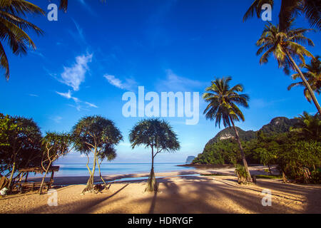 Koh Muk beach island in Thailand Stock Photo