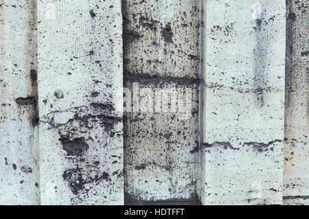 grey concrete bands, concrete wall, grey background Stock Photo