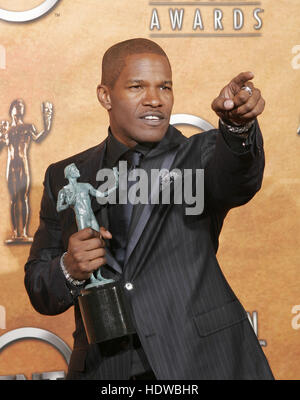 Jamie Foxx holds the award for outstanding performance by a male actor
