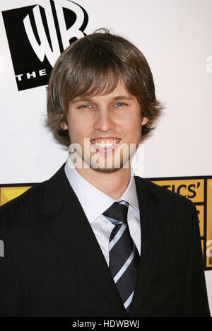 Jon Heder arrives at the 10th Annnual Critic's Choice Awards in Los Angeles, California on Sunday January 10, 2005. Photo credit: Francis Specker Stock Photo