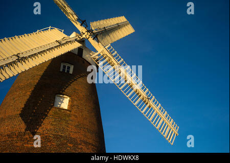 Thaxted Windmill, Essex,England UK. December 2016 John Webb's Windmill in Thaxted Essex dating from the 1800's. Stock Photo
