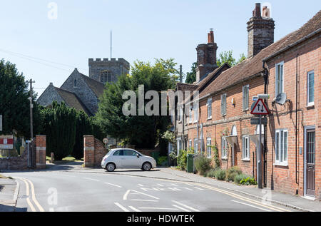 The Parish Church of St Mary's, Church Gate, Thatcham, Berkshire, England, United Kingdom Stock Photo