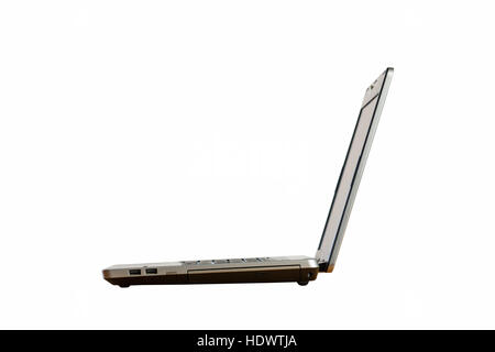 laptop computer personal pc on white Stock Photo