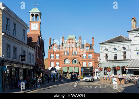 High Street, Wimbledon Village, Wimbledon, London Borough of Merton, Greater London, England, United Kingdom Stock Photo