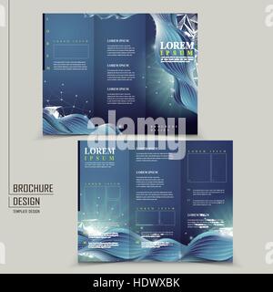 abstract colorful geometric background corporate identity design set Stock Vector