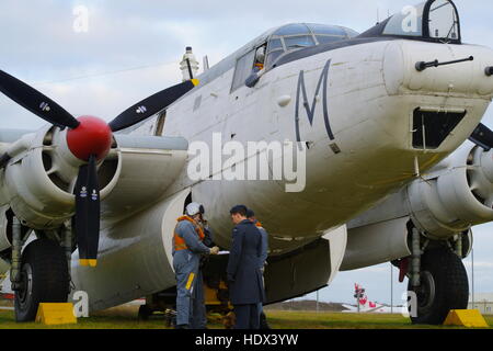 Avro Shackleton MR 2, WR963, at Coventry Stock Photo