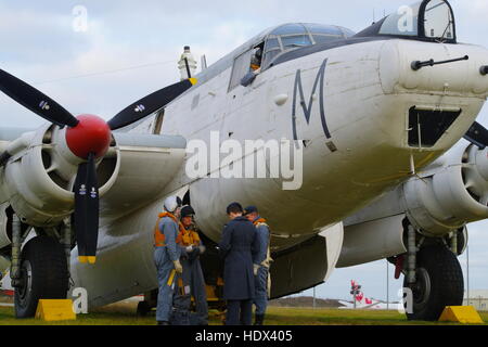 Avro Shackleton MR 2, WR963, at Coventry Stock Photo