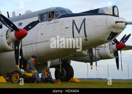 Avro Shackleton MR 2, WR963, at Coventry Stock Photo