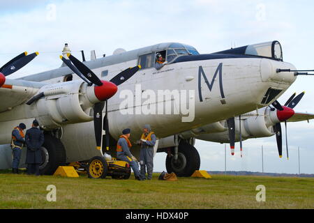 Avro Shackleton MR 2, WR963, at Coventry Stock Photo