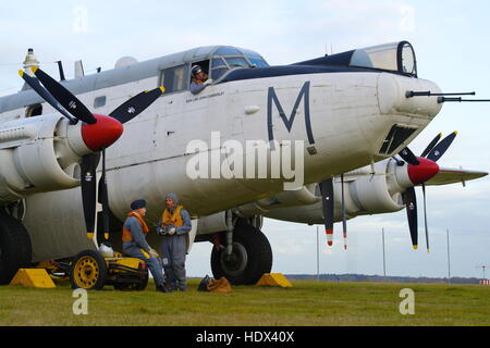 Avro Shackleton MR 2, WR963, at Coventry Stock Photo