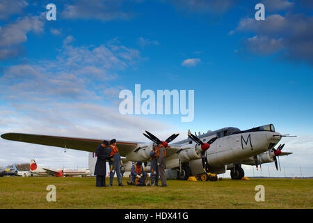 Avro Shackleton MR 2, WR963, at Coventry Stock Photo