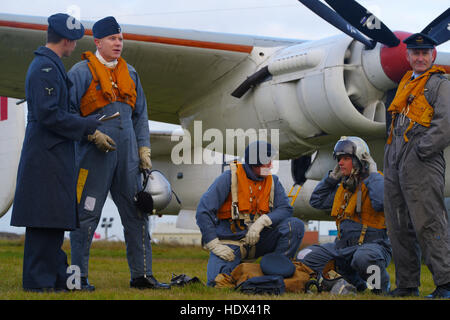 Avro Shackleton MR 2, WR963, at Coventry Stock Photo