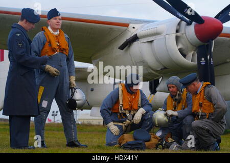 Avro Shackleton MR 2, WR963, at Coventry Stock Photo