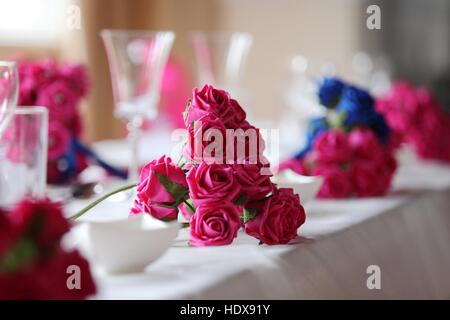 table setting Stock Photo