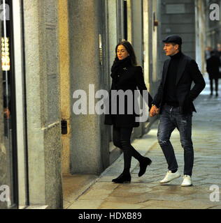 Ignazio Abate and his wife Valentina Del Vecchio in Milan Featuring ...