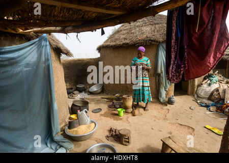 Village life of Northern Togo Stock Photo