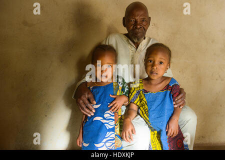 Portraits of Guineans, Guinea Stock Photo