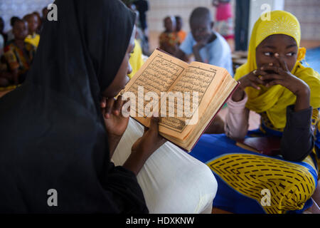 Madrasa in northern Senegal Stock Photo