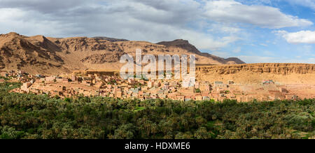 Villages of the High-Atlas, Morocco Stock Photo