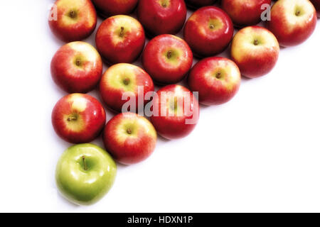 Fresh Organic Green Apples Arranged On Stock Photo 2265694377