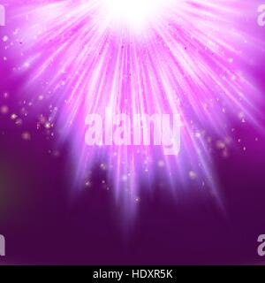 Pink explosion. EPS 10 Stock Vector