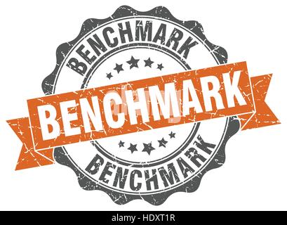 benchmark stamp. sign. seal Stock Vector
