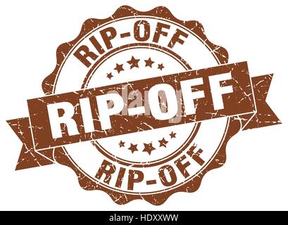 rip-off stamp. sign. seal Stock Vector Image & Art - Alamy