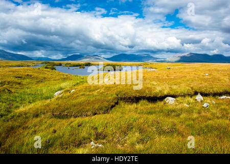 Landscape of Connemara in Ireland Stock Photo