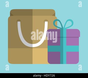 shopping related icons image vector illustration design Stock Vector