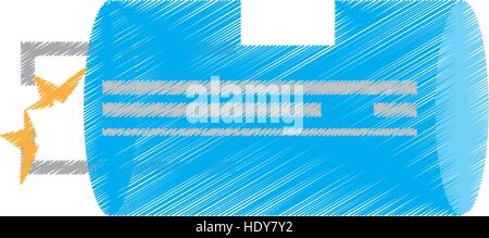 drawing blue electrical component transistor Stock Vector Image & Art ...