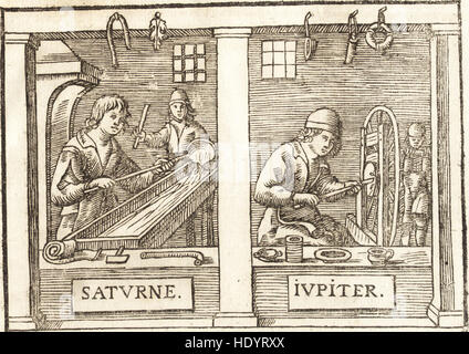 Le vray et methodique cours de la physique resolutiue, vulgairement dite chymie - representC3A9 par figures generales and particulieres - pour connoistre la theotechnie ergocosmique, c'est C3A0 dire, Stock Photo