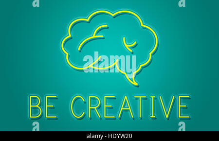 Brainstorm Ideas Sharing Solution Graphic Concept Stock Photo - Alamy