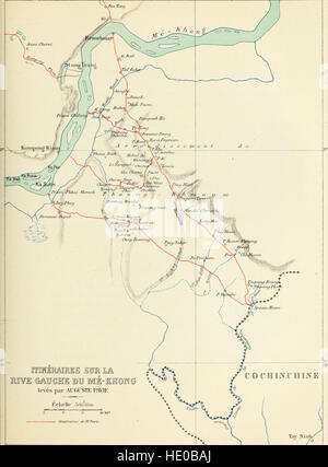 Mission Pavie, Indo-Chine, 1879-1895 - gC3A9ographie et voyages (1900) Stock Photo