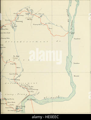 Mission Pavie, Indo-Chine, 1879-1895 - gC3A9ographie et voyages (1900) Stock Photo