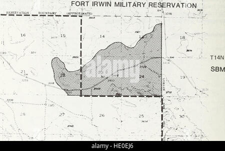 1988 plan amendments to the California Desert Conservation Area plan of 1980 - decision record (1990) Stock Photo