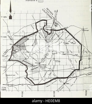 1988 plan amendments to the California Desert Conservation Area plan of 1980 - decision record (1990) Stock Photo