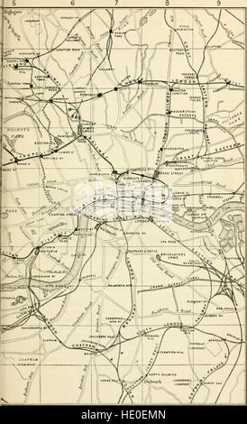 An illustrated and descriptive guide to the great railways of England and their connections with the Continent (1885) Stock Photo