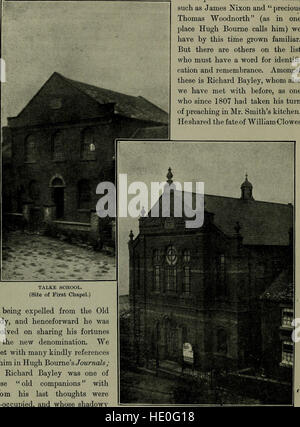 The origin and history of the Primitive Methodist Church (1906) Stock Photo