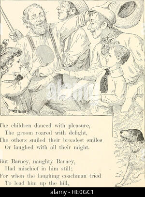 The runaway donkey, and other rhymes for children (1905) Stock Photo