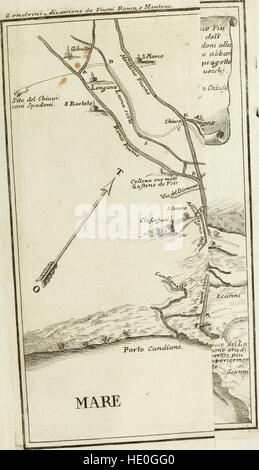 Nuova raccolta d'autori, che trattano del moto dell'acque (1766) Stock Photo