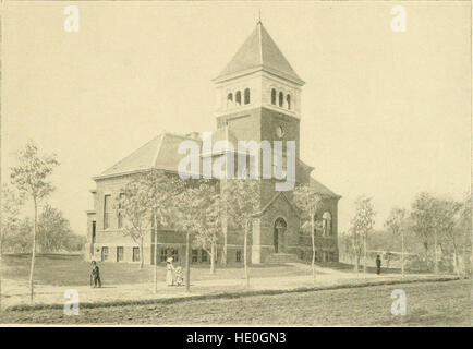 Building a nation and where to build ideal American homes (1891) Stock Photo