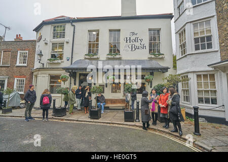 The Holly Bush Pub, Hampstead london Stock Photo
