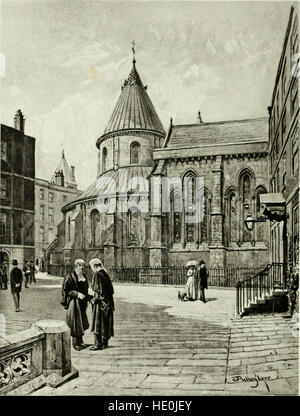 Cathedrals, abbeys and churches of England and Wales - descriptive, historical, pictorial (1890) Stock Photo