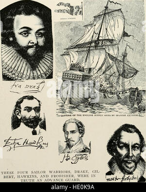 History of the Pilgrims and Puritans, their ancestry and descendants; basis of Americanization (1922) Stock Photo