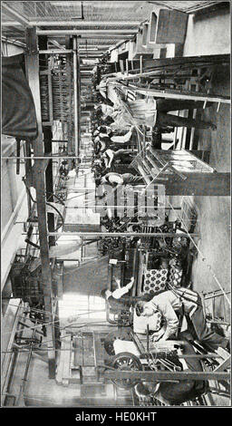 Textile school catalog, 1915-1916 (1915) Stock Photo